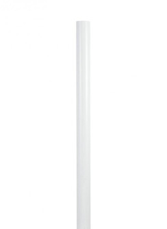 Outdoor Posts traditional -light outdoor exterior steel post in white finish (38|8102-15)