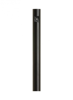 Outdoor Posts traditional -light outdoor exterior aluminum post with photo cell in black finish (38|8112-12)