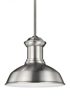 Fredricksburg traditional 1-light outdoor exterior Dark Sky compliant ceiling hanging pendant in sat (38|6247701-04)