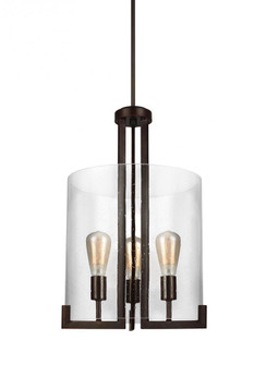 Dawes transitional 3-light indoor dimmable ceiling pendant hanging chandelier pendant light in bronz (38|5126003-710)