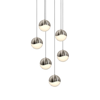 6-Light Round Medium LED Pendant (107|2915.13-MED)