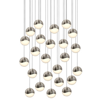 24-Light Round Large LED Pendant (107|2918.13-LRG)