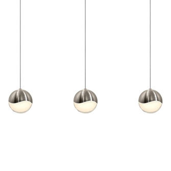 3-Light Rectangle Large LED Pendant (107|2920.13-LRG)