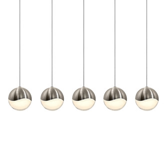 5-Light Rectangle Large LED Pendant (107|2921.13-LRG)