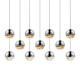 11-Light Rectangle Medium Pendant (107|2922.01-MED)