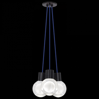 Mina Pendant (7355|700TDMINAP3CUB-LEDWD)