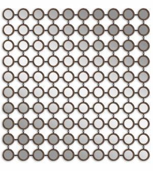 Uttermost Dinuba Antique Silver Champagne Mirror (85|12793)