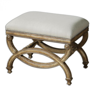 Uttermost Karline Natural Linen Small Bench (85|23052)