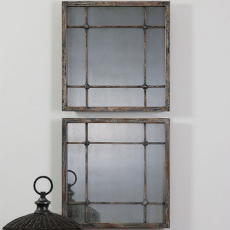 Uttermost Saragano Square Mirrors Set/2 (85|13845)
