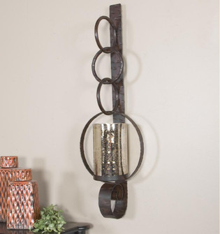 Uttermost Falconara Metal Wall Sconce (85|19850)