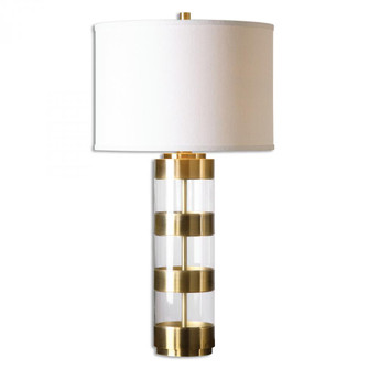 Uttermost Angora Brushed Brass Table Lamp (85|26669-1)