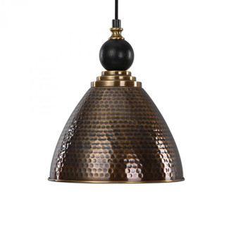 Uttermost Adastra 1 Light Antique Brass Pendant (85|22052)