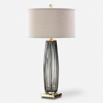 Uttermost Vilminore Gray Glass Table Lamp (85|26698-1)