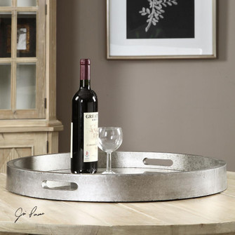 Uttermost Bechet Round Silver Tray (85|19997)