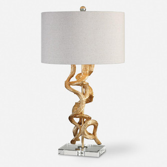 Uttermost Twisted Vines Gold Table Lamp (85|27113-1)