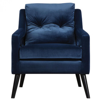 Uttermost O'Brien Blue Velvet Armchair (85|23318)
