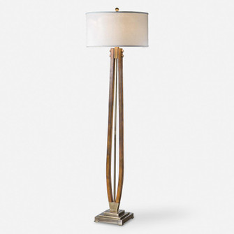 Uttermost Boydton Burnished Wood Floor Lamp (85|28105)