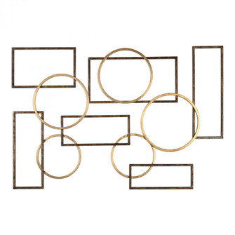 Uttermost Elias Bronze and Gold Wall Art (85|04062)