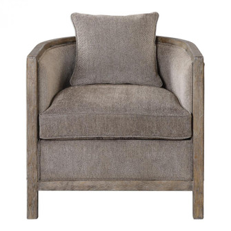 Uttermost Viaggio Gray Chenille Accent Chair (85|23359)