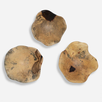 Uttermost Tamarine Wood Wall Art Set/3 (85|04107)