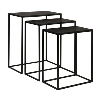 Uttermost Coreene Iron Nesting Tables S/3 (85|25040)