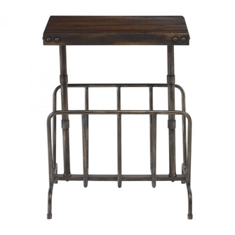 Uttermost Sonora Industrial Magazine Accent Table (85|25326)