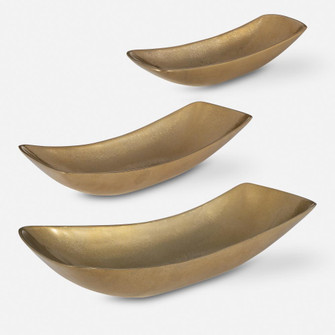 Uttermost Anas Antique Brass Bowls Set/3 (85|18957)