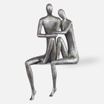 Uttermost Courtship Antique Nickel Figurine (85|18992)