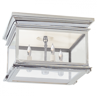 Club Large Square Flush Mount (279|CHC 4129PN-CG)
