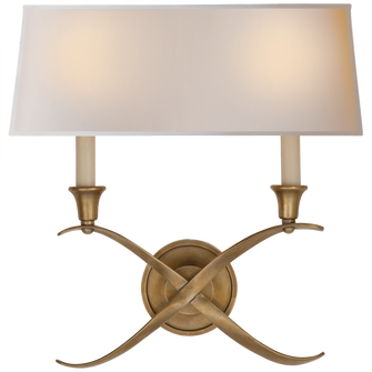 Cross Bouillotte Large Sconce (279|CHD 1191AB-NP)