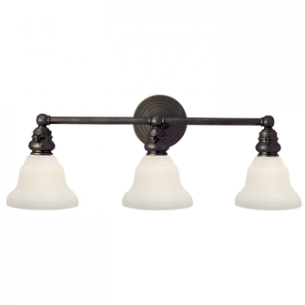 Boston Functional Triple Light (279|SL 2933BZ/SLEG-WG)