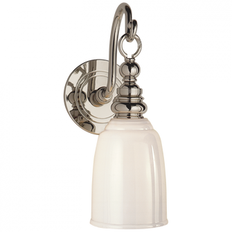 Boston Loop Arm Sconce (279|SL 2934PN-WG)