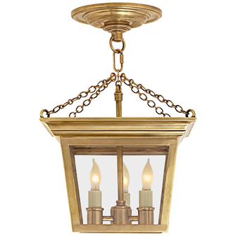Cornice Semi-Flush Lantern (279|SL 5870HAB)