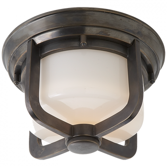 Milton Short Flush Mount (279|TOB 4011BZ-WG)