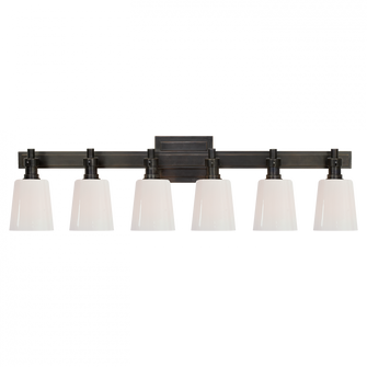 Bryant Six-Light Linear Bath Sconce (279|TOB 2154BZ-WG)