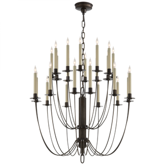 Erika Two-Tier Chandelier (279|TOB 5205AI)