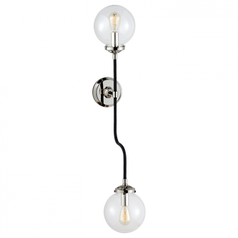Bistro Double Wall Sconce (279|S 2022PN-CG)