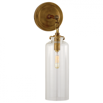 Katie Small Cylinder Sconce (279|TOB 2225HAB/G3-CG)