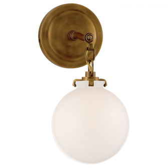 Katie Small Globe Sconce (279|TOB 2225HAB/G4-WG)