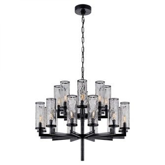 Liaison Double Tier Chandelier (279|KW 5201BZ-CRG)