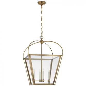 Riverside Medium Square Lantern (279|CHC 3439AB-CG)