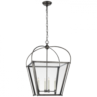 Riverside Medium Square Lantern (279|CHC 3439BZ-CG)