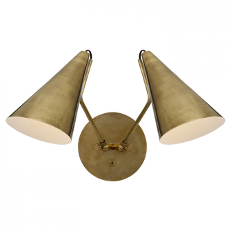 Clemente Double Sconce (279|ARN 2059HAB-HAB)