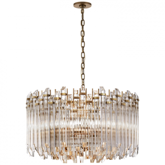 Adele Large Wide Drum Chandelier (279|SK 5421HAB-CA)