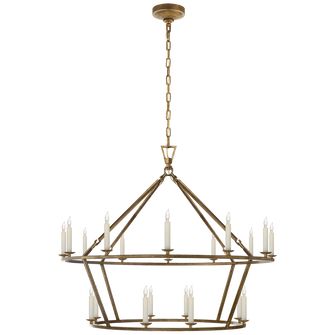 Darlana Large Two-Tiered Ring Chandelier (279|CHC 5179GI)