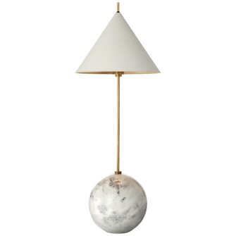 Cleo Orb Base Accent Lamp (279|KW 3118AB/WHT)