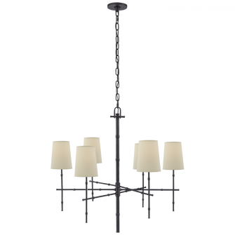 Grenol Medium Modern Bamboo Chandelier (279|S 5161BZ-PL)