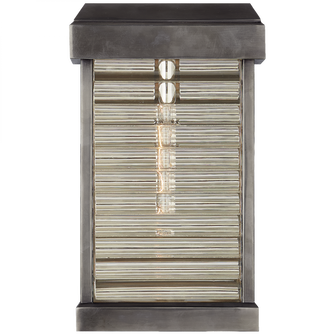 Dunmore Small Curved Glass Louver Sconce (279|CHO 2017BZ-CG)