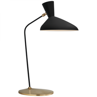 Austen Large Offset Table Lamp (279|ARN 3712BLK)