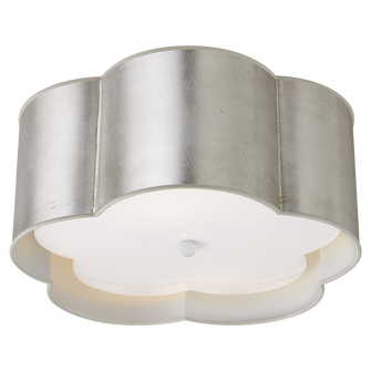 Bryce Medium Flush Mount (279|KS 4117BSL/WHT-FA)
